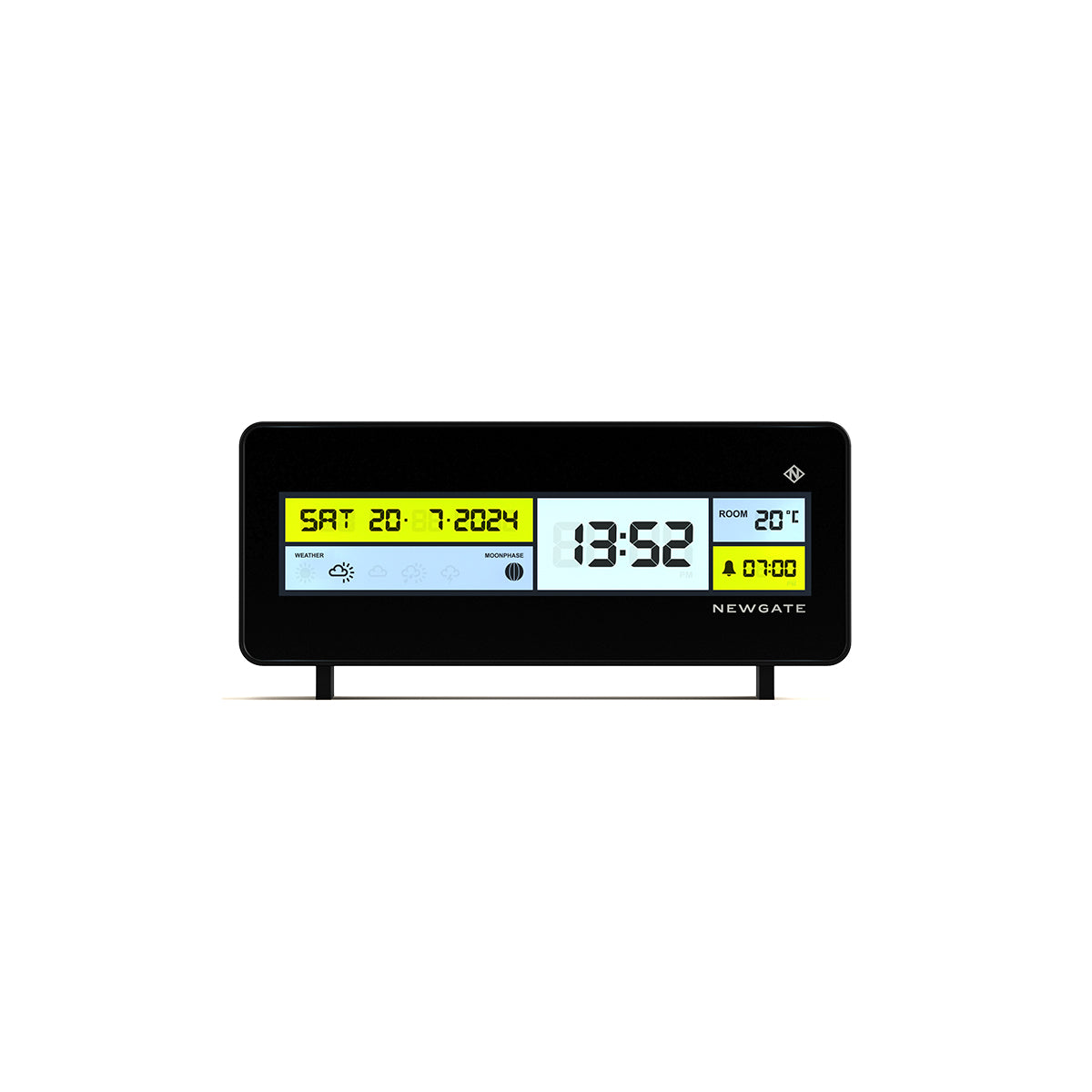 Newgate Futurama LCD Clock in Black – Newgate World Europe
