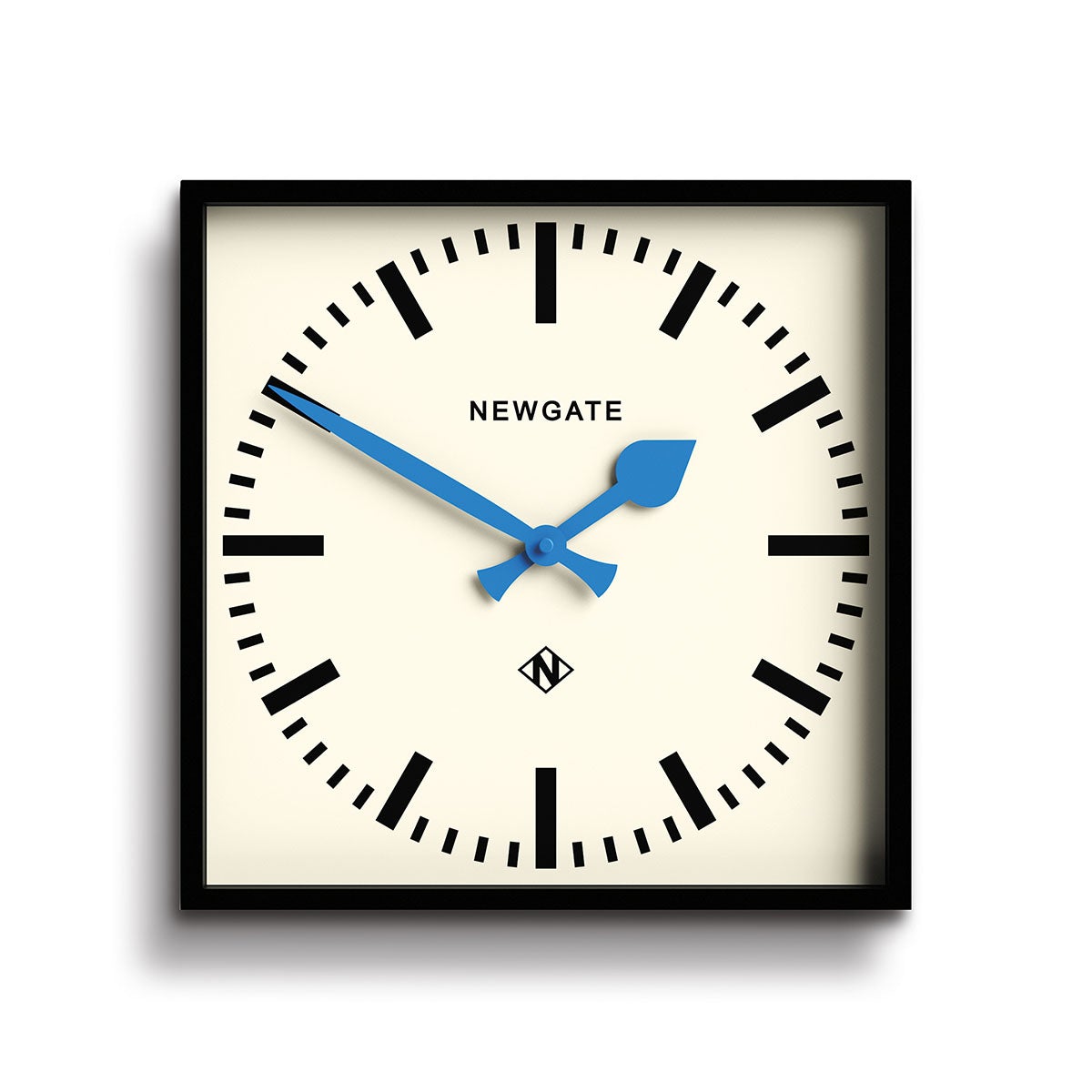 インテリア時計 Newgate Number Five railway wall clock Newgate Number Five Railway Wall Clock in Black – Newgate World Europe