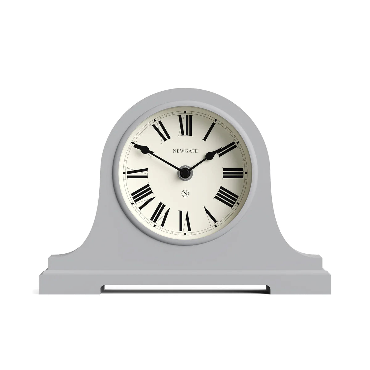 Broadgate Clock Newgate Broadway mantel clock in grey – Newgate World Europe